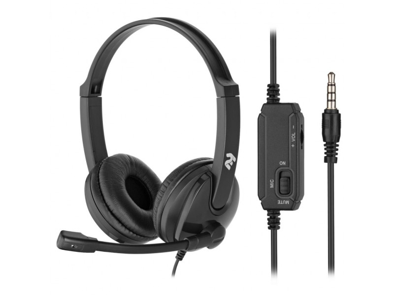 

Наушники 2E CH12 ON-EAR 3.5MM / 2*3.5MM (CH12SJ)
