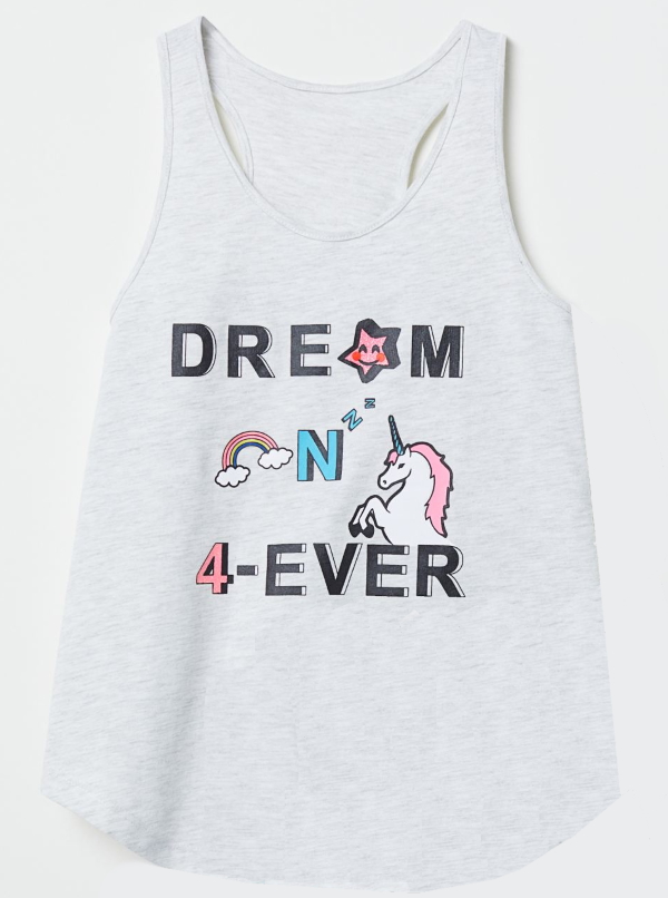 

Майка H&M 0569093013 158-164 СМ Серый 64237