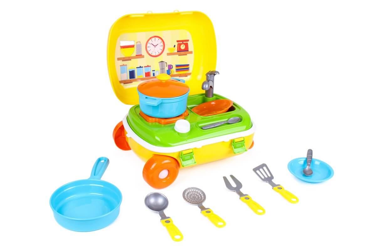 

Игровой набор ТехноК Кухня с набором посуды (6078) (4823037606078)