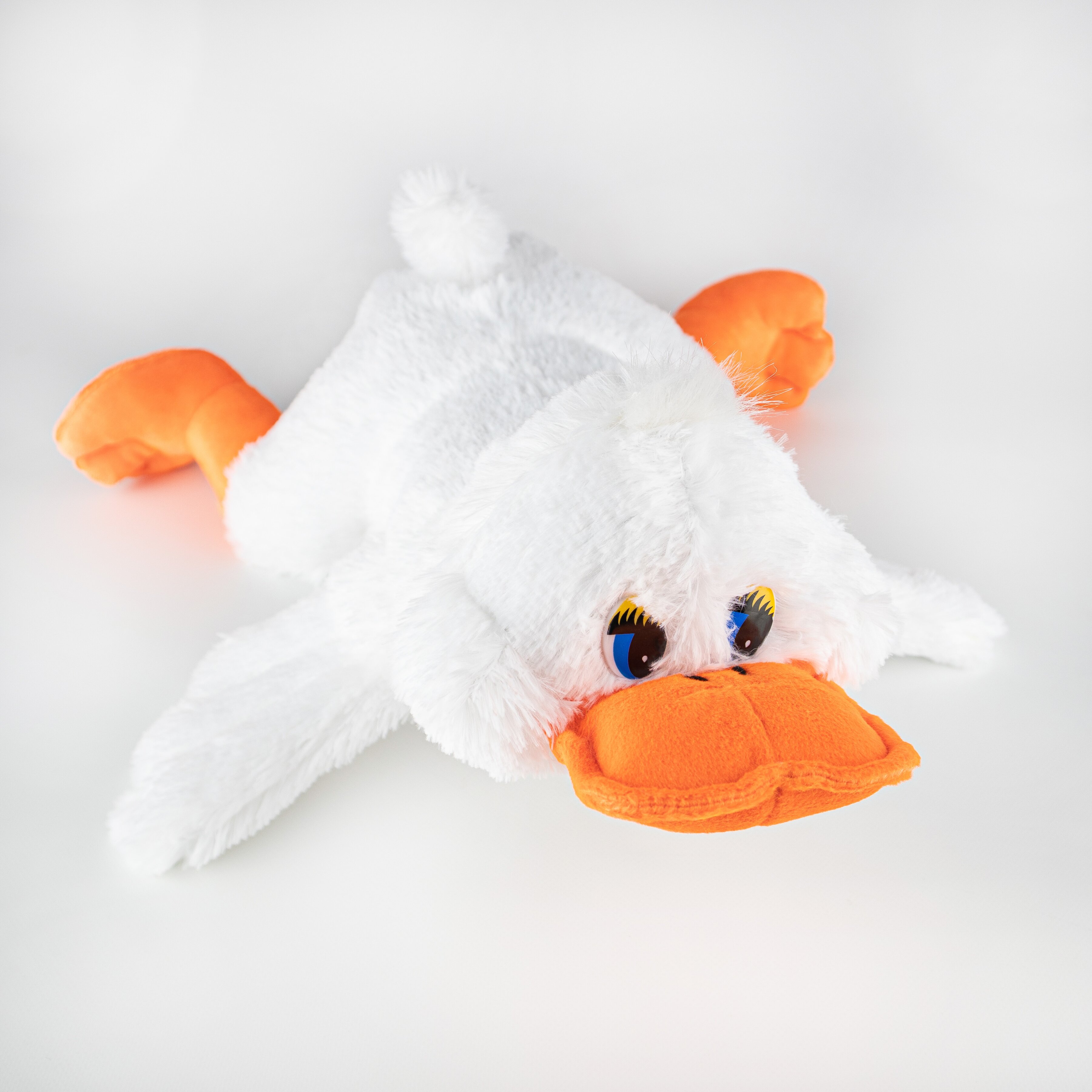 

Мягкая игрушка Zolushka Утка Крякря 45см белая (Z655)