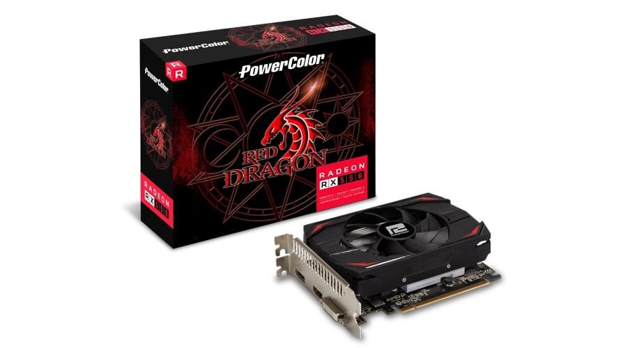 

Видеокарта PowerColor AMD Radeon RX 550 4GB Red Dragon (AXRX 550 4GBD5-DH)