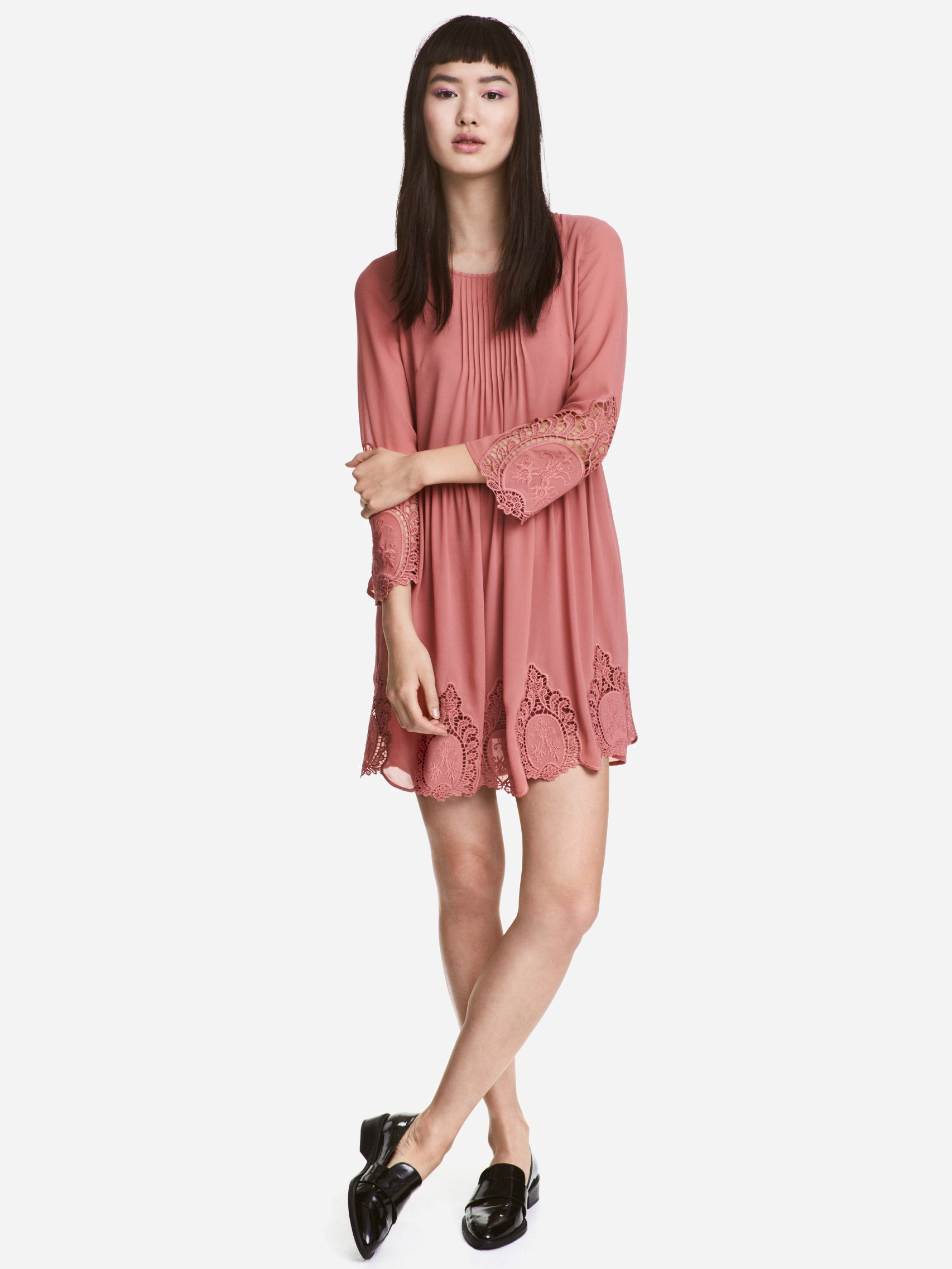 

Платье H&M 1603-4540086 36 Персиковое