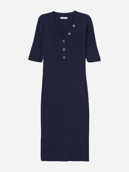 

Платье для беременных H&M 1803-7359991 S Темно-синее