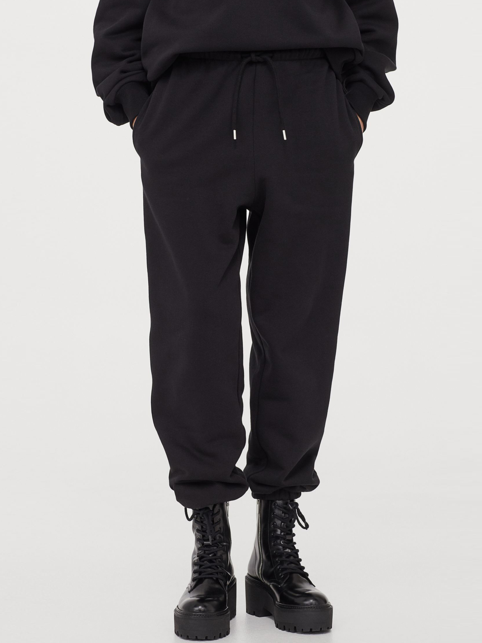 

Брюки H&M 1903-9395492 M Черные