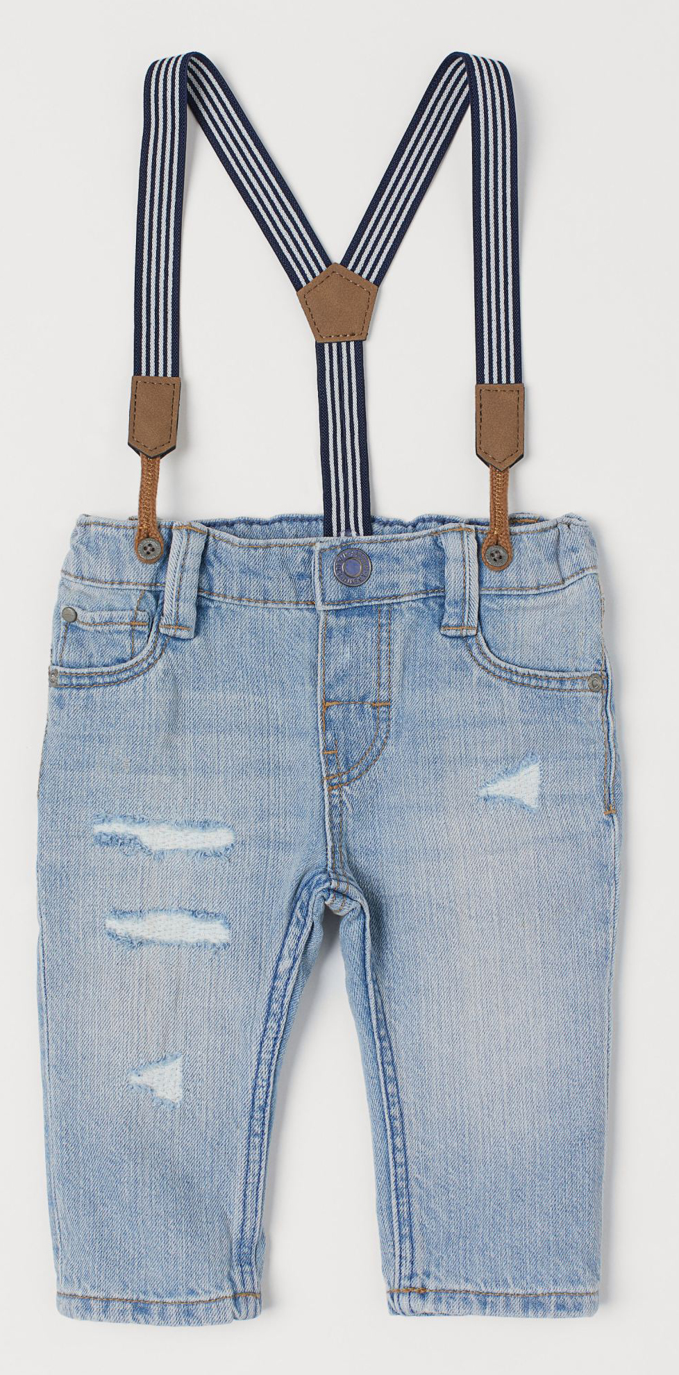 

Джинсы H&M 0812898 1 80 см Голубые (2000001785591)