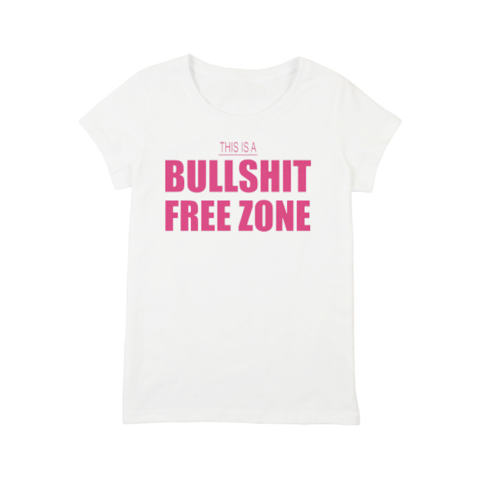 

Футболка женская "Bullshit Free Zone" Holly Shirt (4596) L