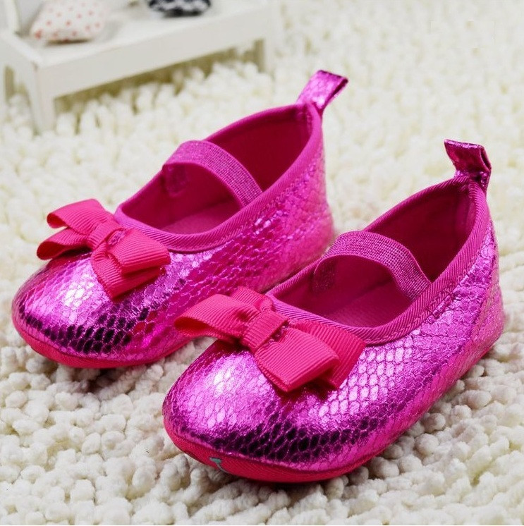 

Пинетки Golf Baby для девочки 11 см (длина подошвы) Малиновые 9299