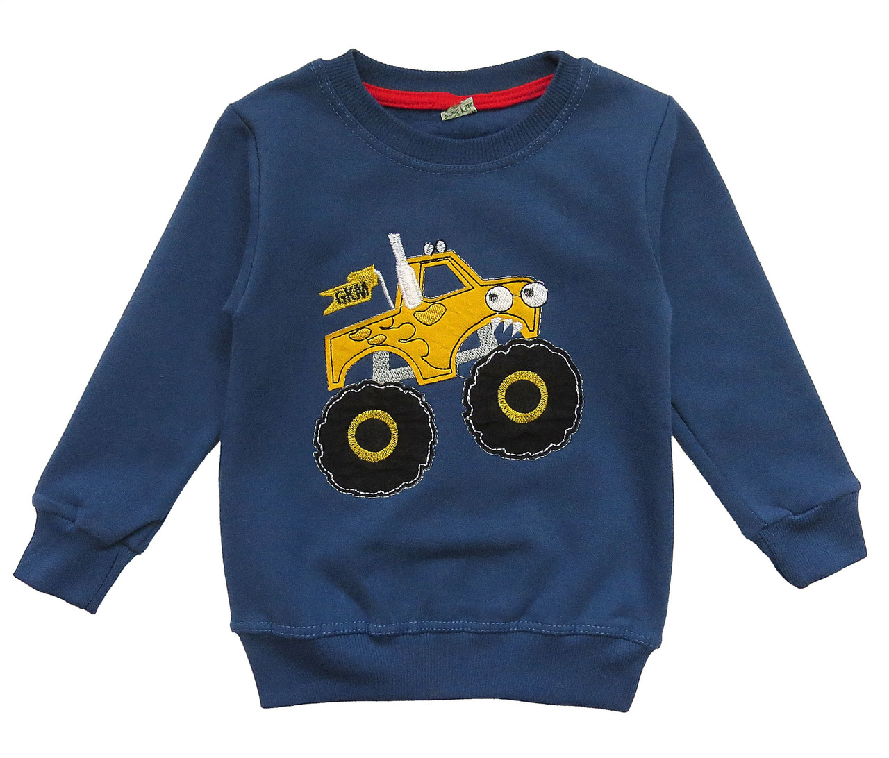 

Теплый свитшот "Машина" Gorkem kids для мальчика 86-92 см Синий 11897