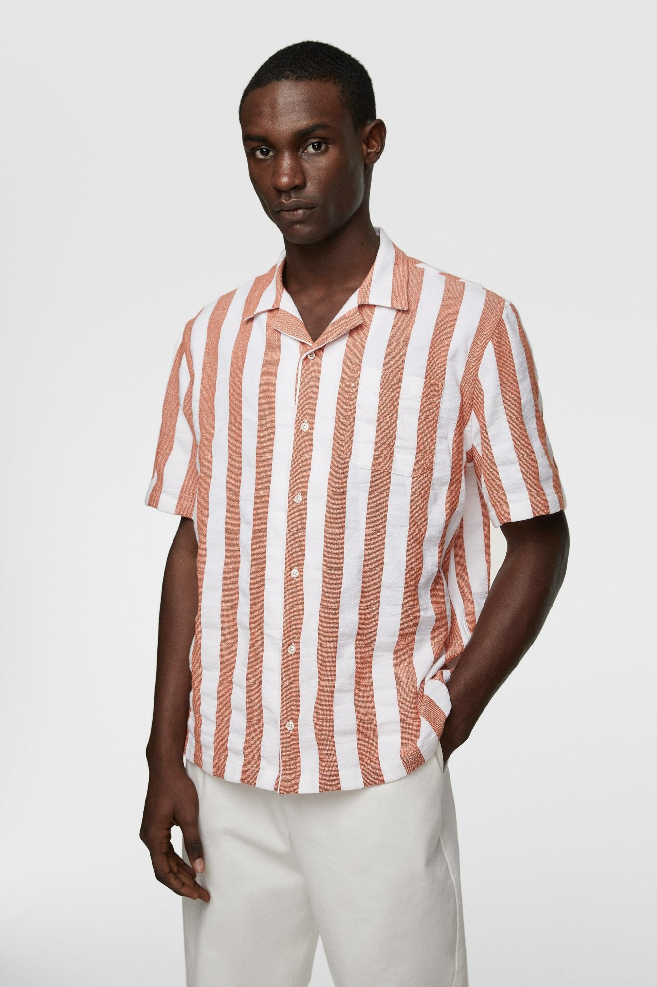 

Рубашка Zara в полоску XL (3057 315 615)