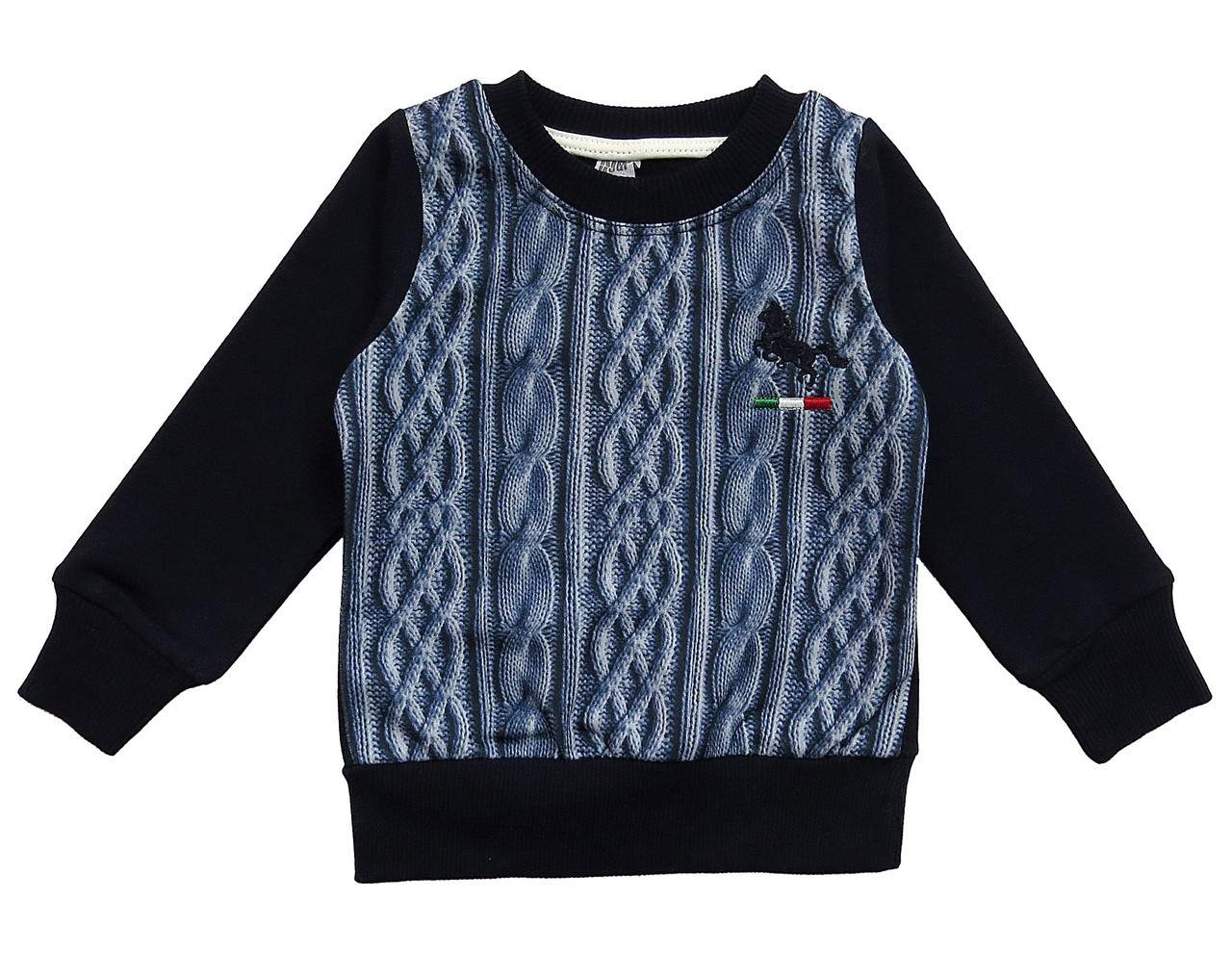 

Теплый свитшот Kids Wear для мальчика 98 см Темно-синий Маломерный 11869