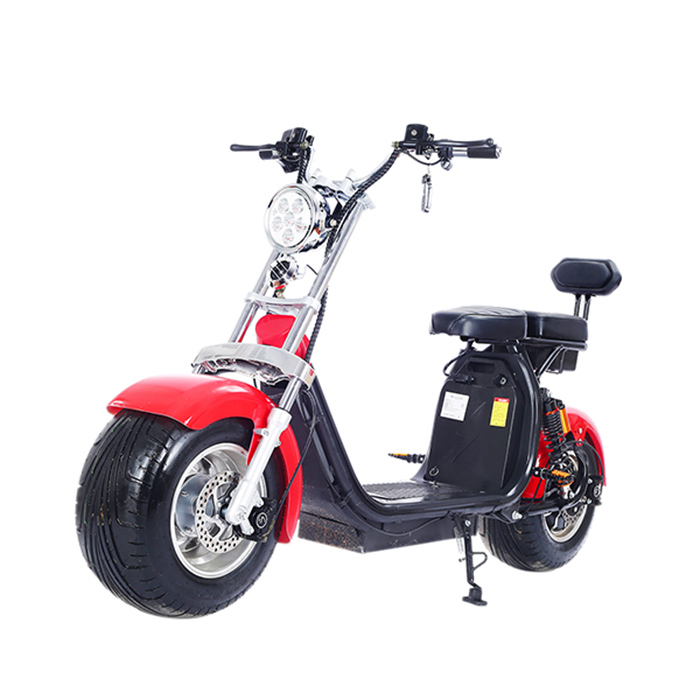 

Электроскутер Citycoco Long 1500W Red