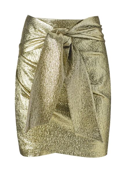 

Юбка MANGO S Золотая (1089-999)
