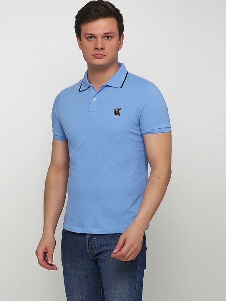 

Футболка мужская H&M M Голубая (1200-939)