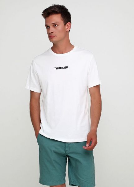 

Футболка мужская H&M S Белая (1099-784)