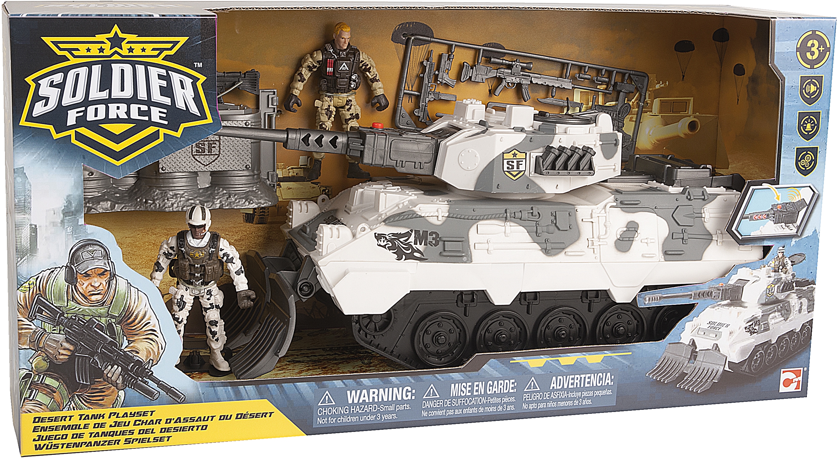 

Игровой набор Chap Mei Солдаты Desert Tank (545107) (4893808451077)