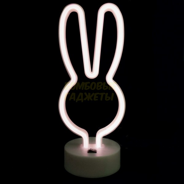 

Детский настольный светильник-ночник TTech Neon Series Bunny White