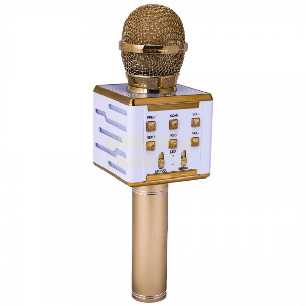 

Караоке-микрофон Bluetooth TTech DS868 Gold