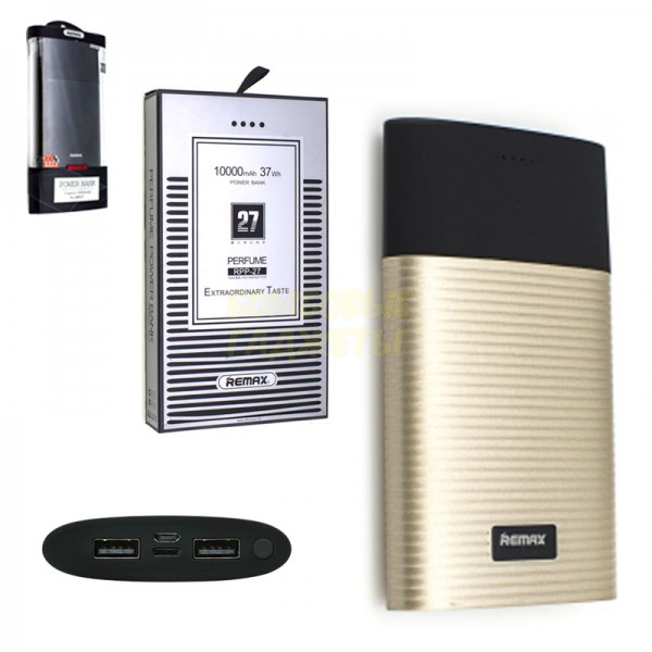 

ПоверБанк (Power Bank) Remax RPP-27 10000 mAh золотой