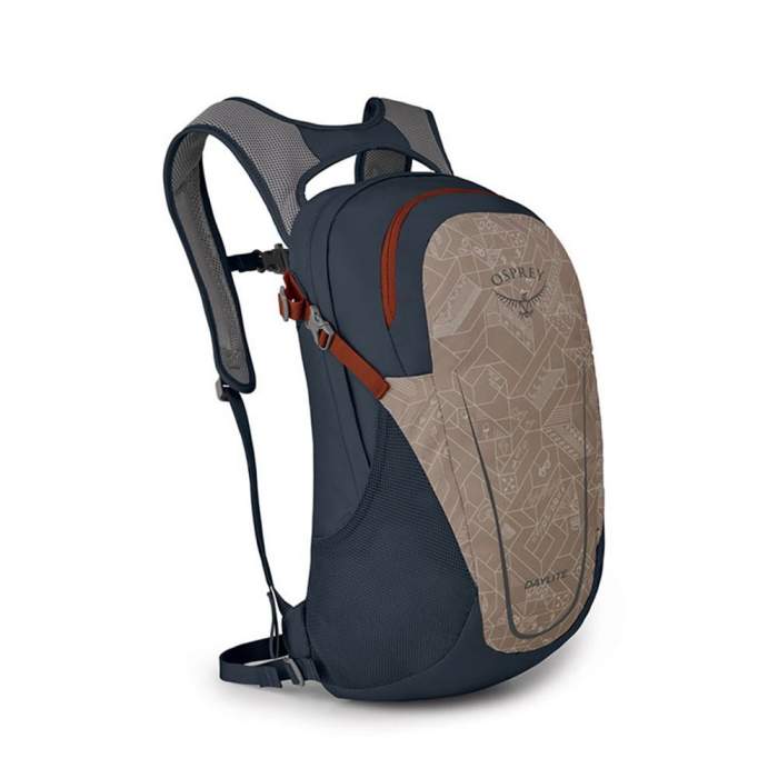 

Рюкзак Osprey Daylite (2020) Camping Print Chestnut Tan O/S коричневий