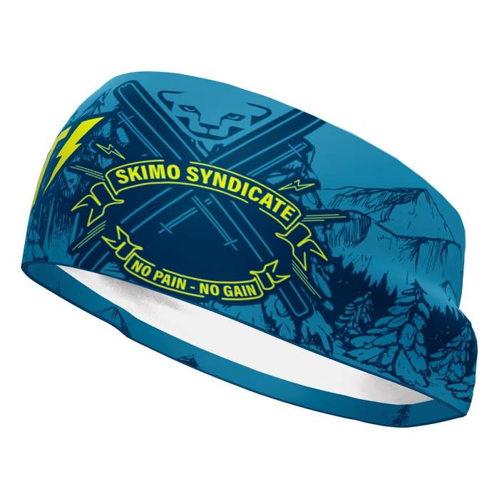 

Пов’язка Dynafit Graphic Performance Headband 8561 (синій/жовтий)