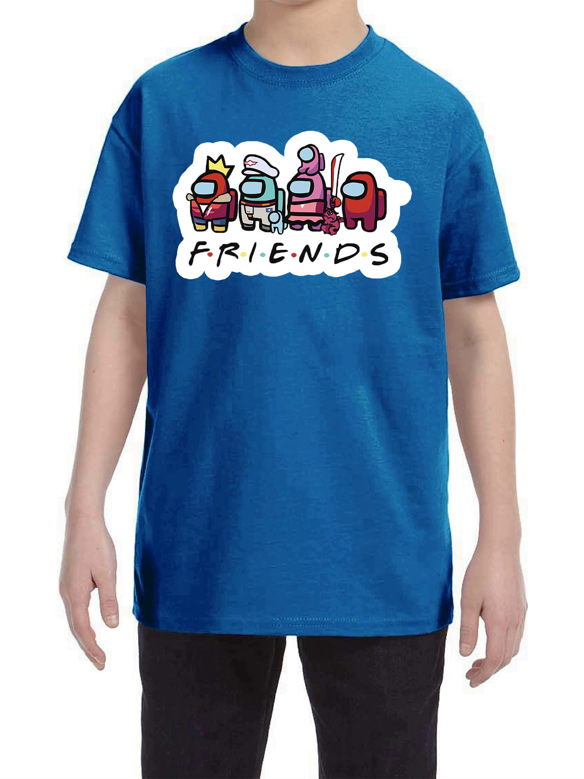 

Футболка для мальчика ArtSvet Among Us Синий 140 рост ART5S140M3IMP10