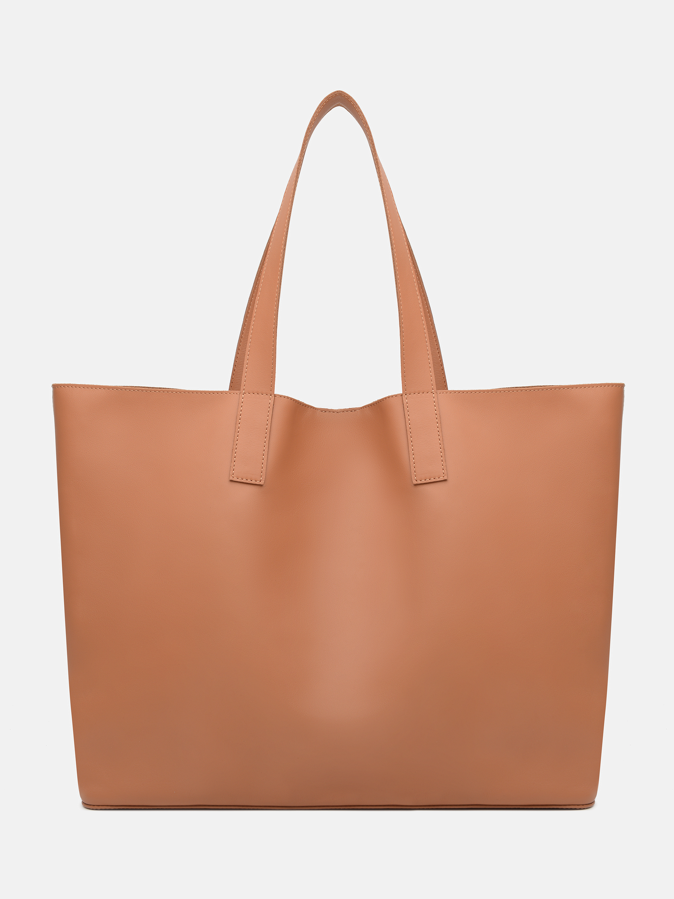 

Женская сумка кожаная Kachorovska Shopper bag 2-L0841 Карамель
