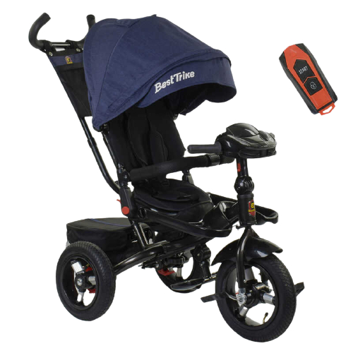 

Велосипед трехколесный BEST TRIKE 6088 F - 03-108 темно-синий