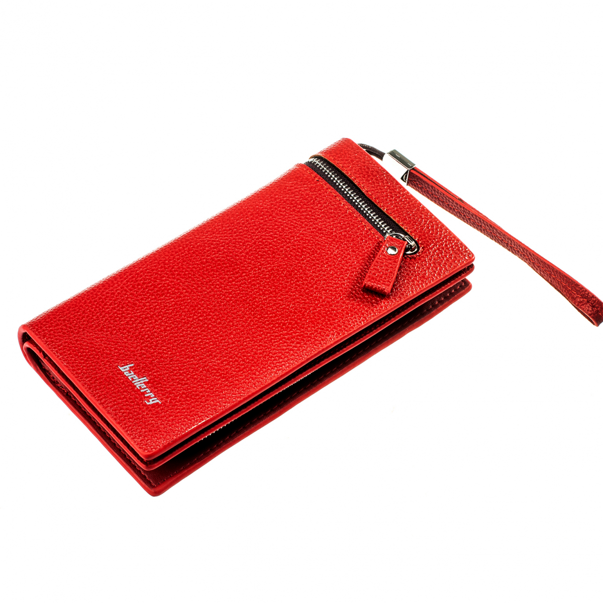 

Кошелек женский Baellery красный, клатч, эко кожа, baellery 3002 red