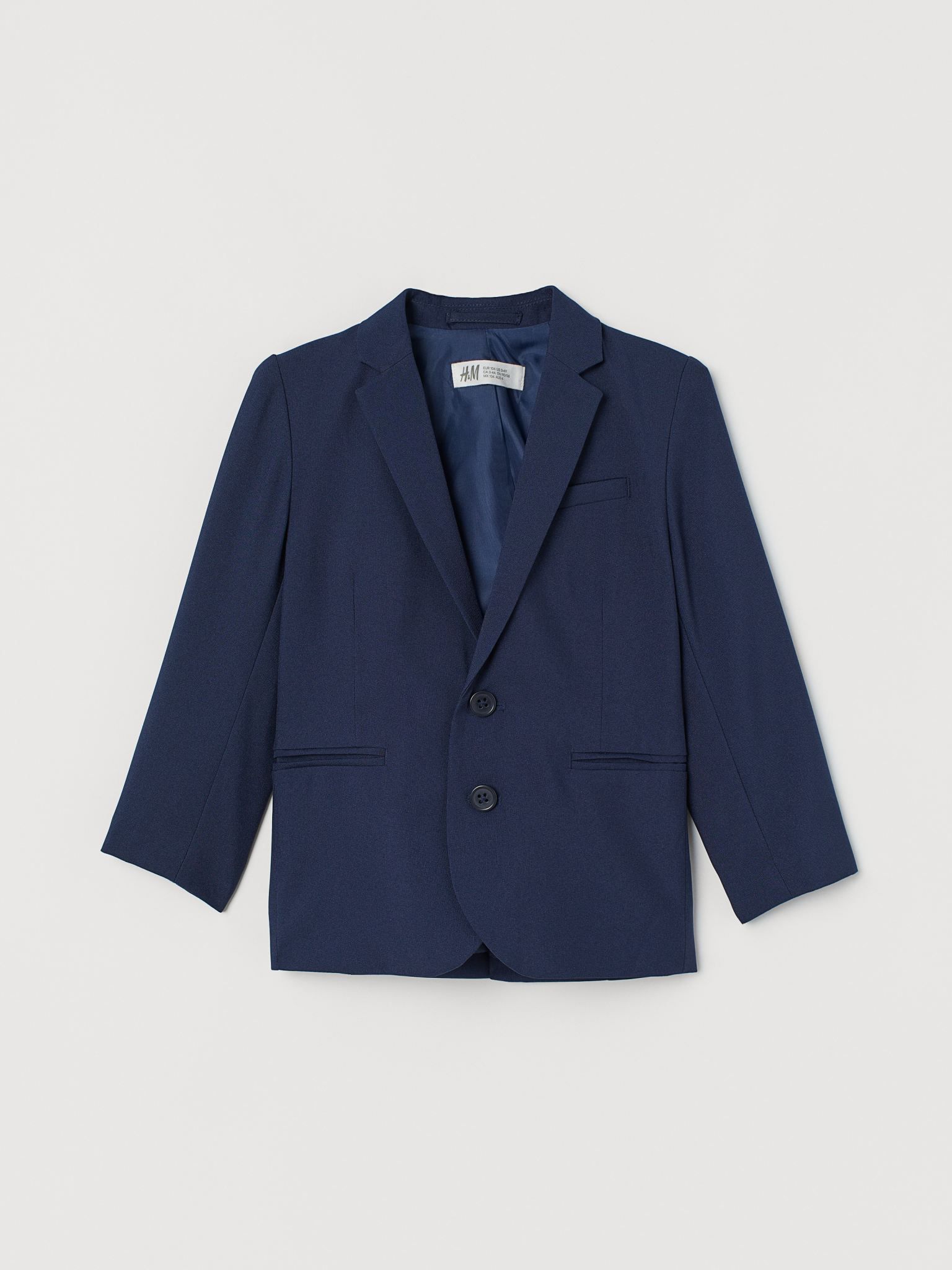 

Пиджак H&M 1903-7189082 110 см Темно-синий
