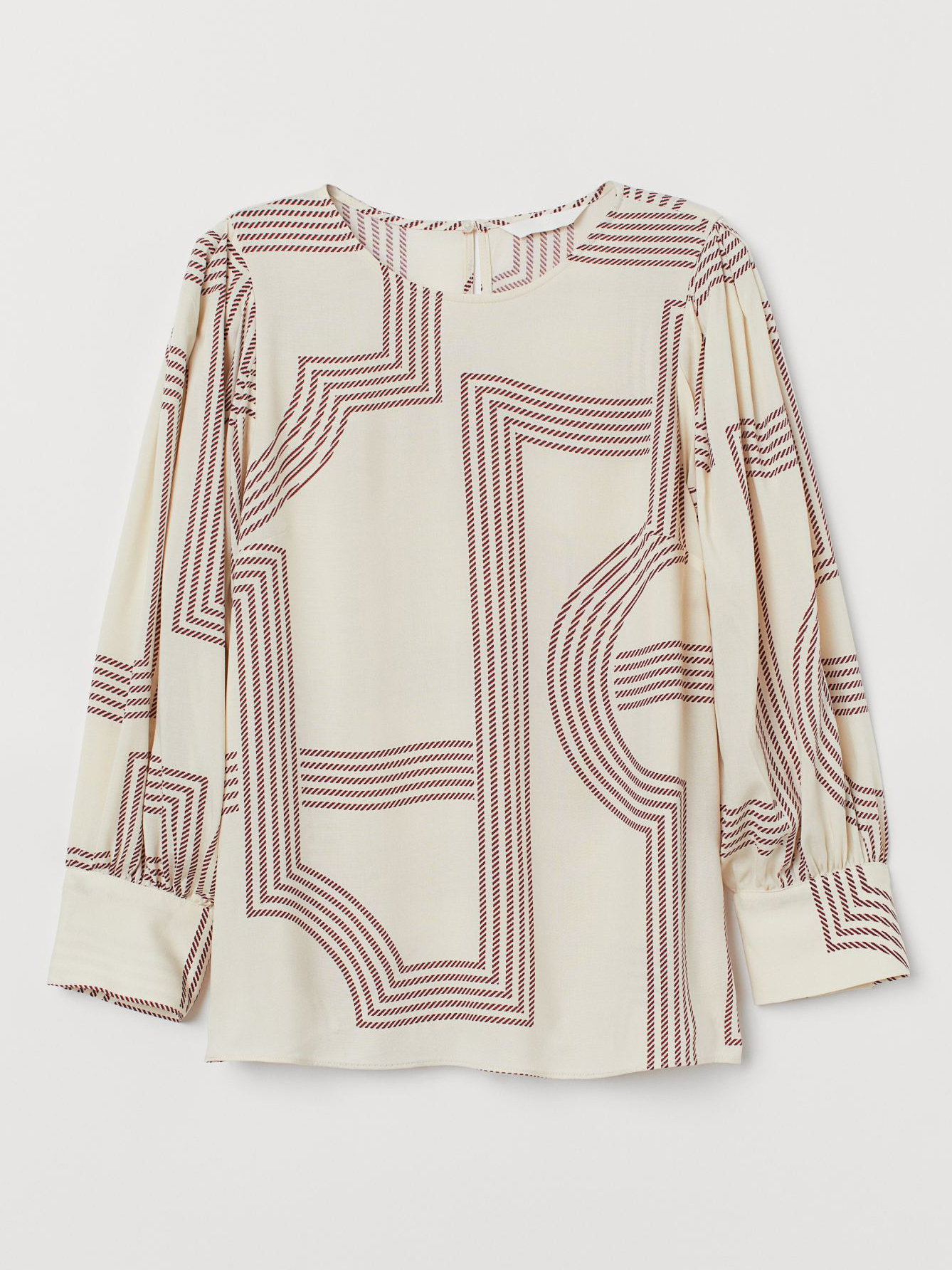 

Блузка H&M 501-7622350 38 Молочная