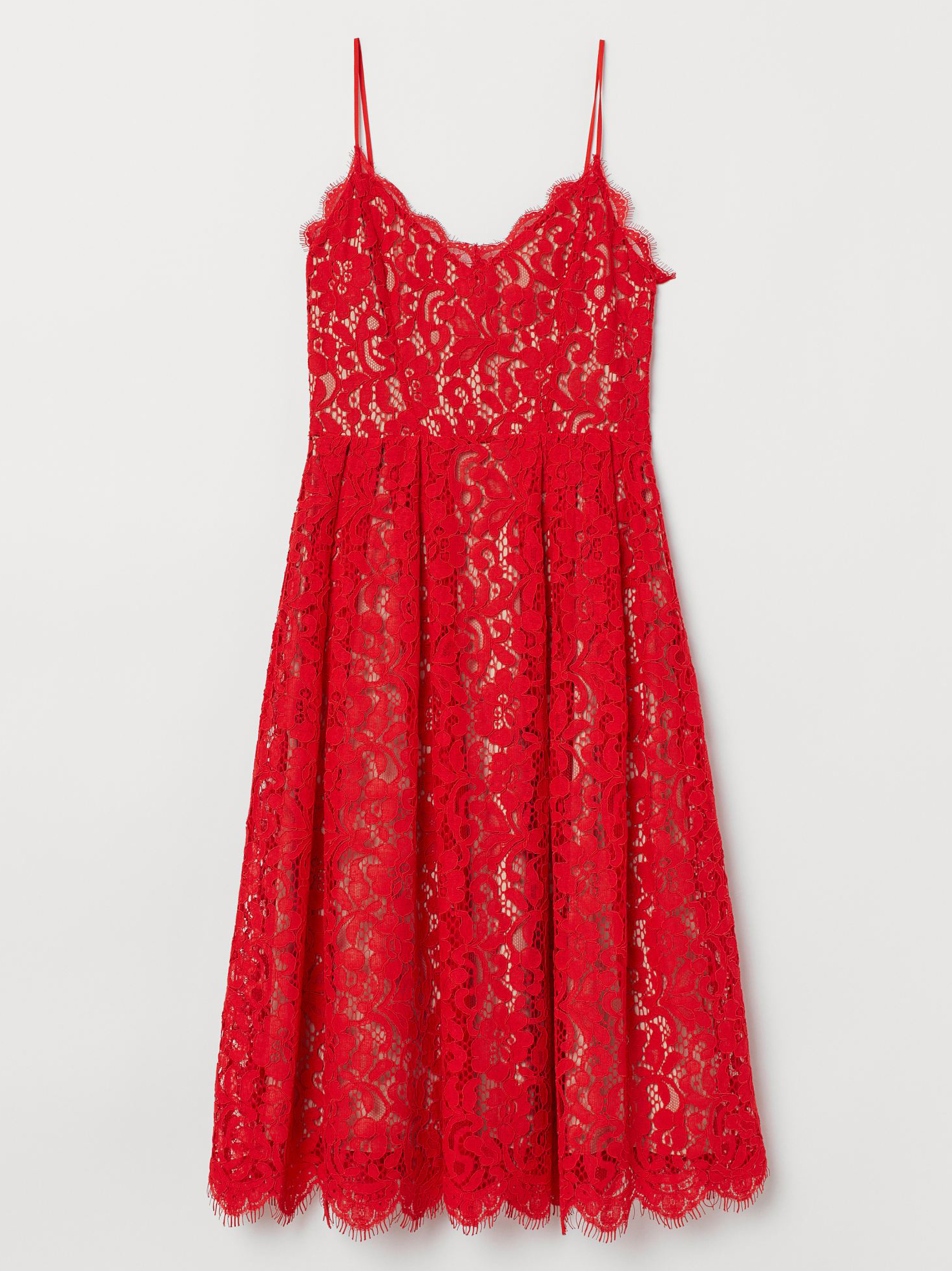 

Платье H&M 501-7874200 32 Красное