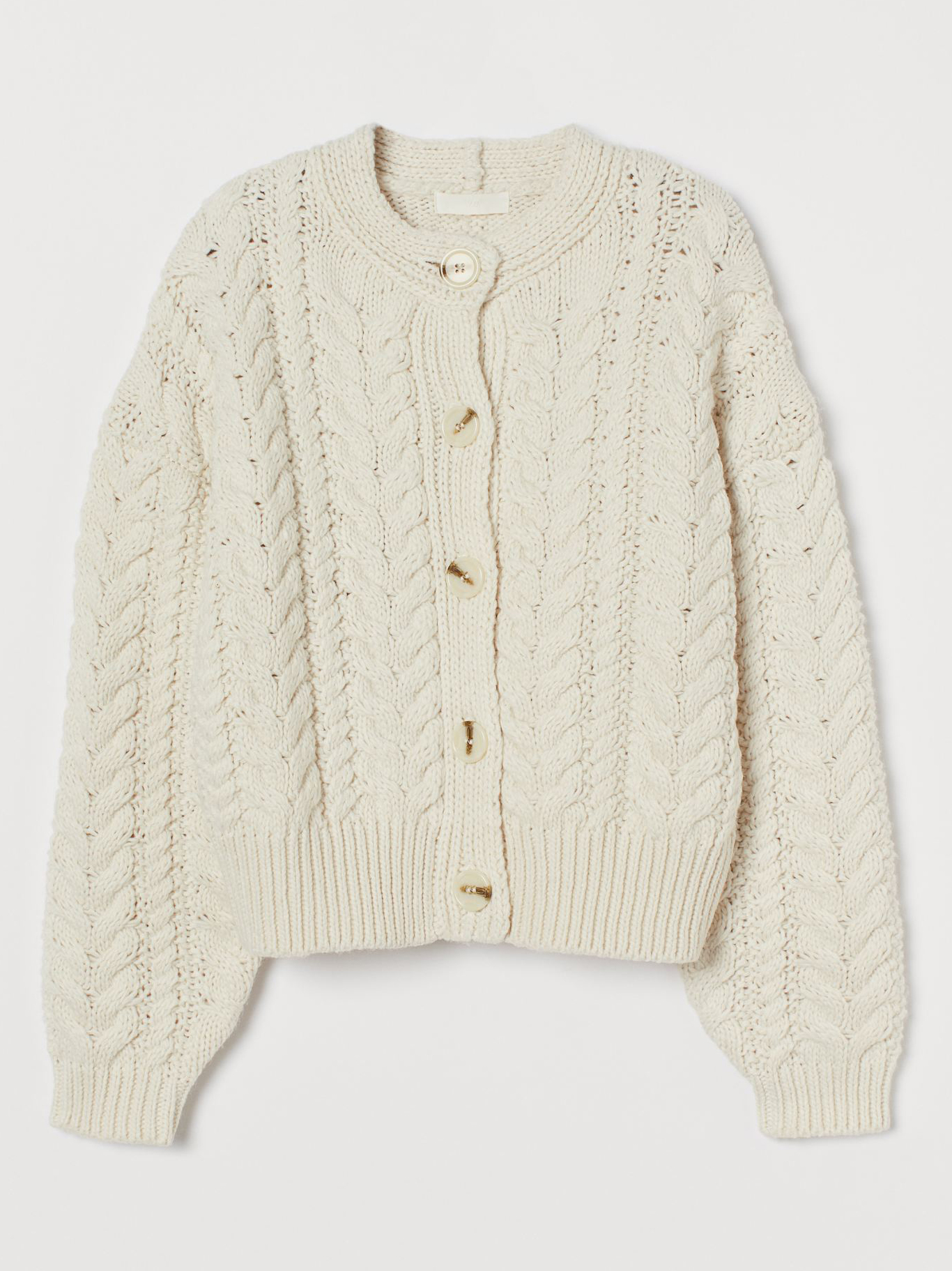 

Кардиган H&M 503-8961612 S Молочный