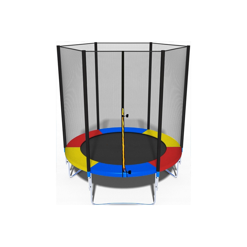 

Батут Just Fun Multicolor 183 (6 FT) с внешней сеткой (Спортивный батут)