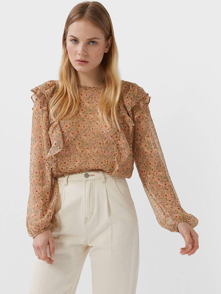 

Блуза Stradivarius 02225139340 L Принт