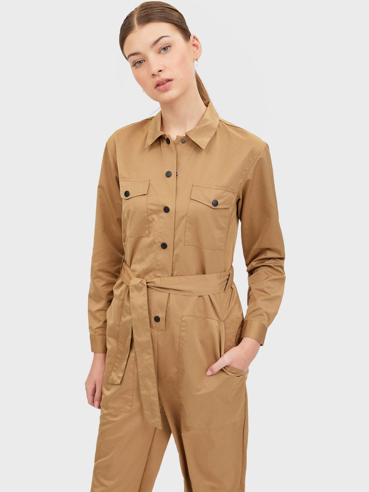 

Комбинезон Stradivarius 02318549450 S Коричневый