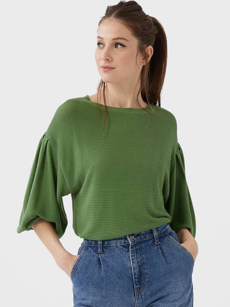 

Джемпер Stradivarius 01609714511 M Зеленый