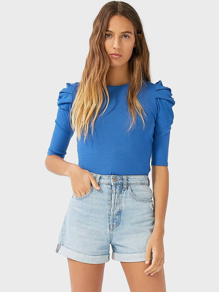 

Джемпер Stradivarius 02515763047 M Синий