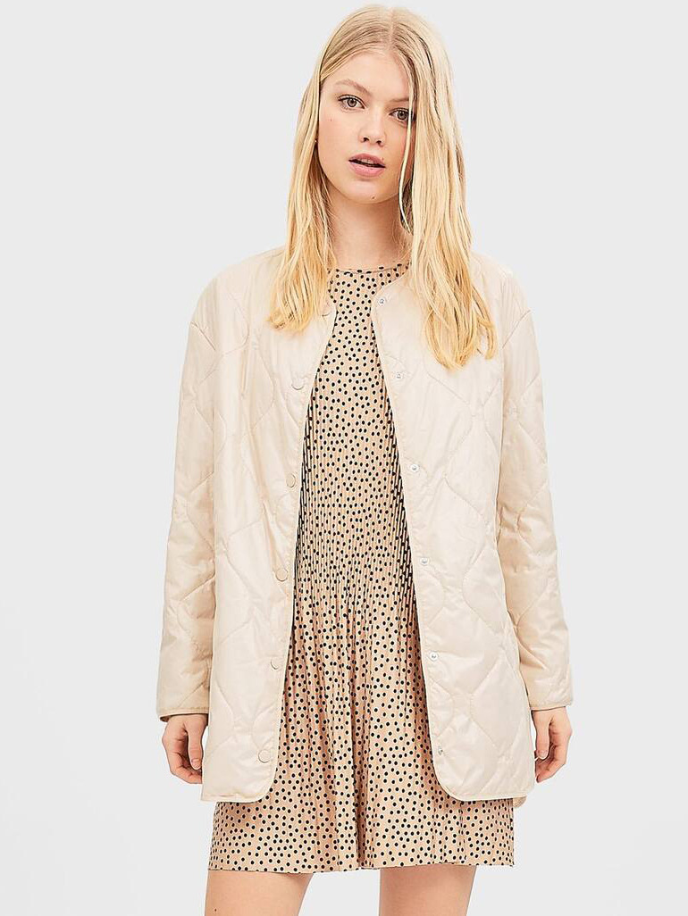 

Куртка Stradivarius 01864588429 M Бежевая