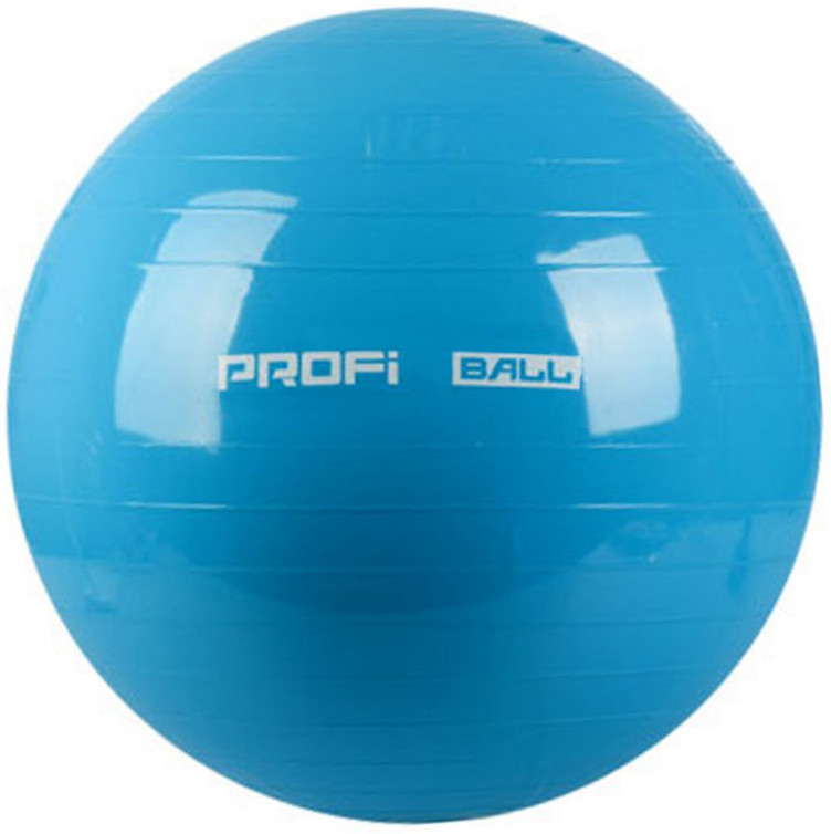 

Фитбол мяч для фитнеса 55 см Profi Ball MS 1539 Blue