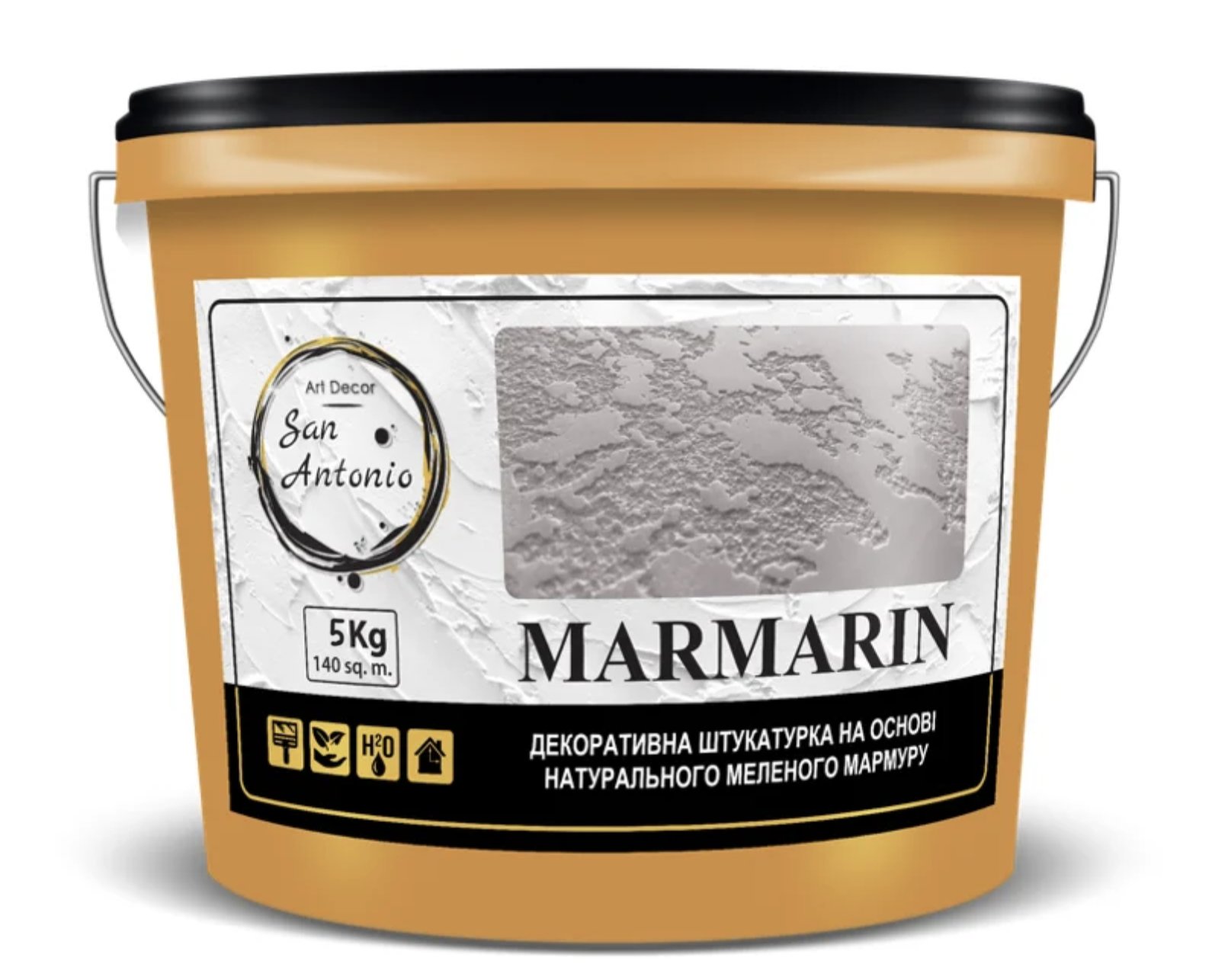 

MARMARIN Декоративная штукатурка ТМ "San Antonio" 5 кг.