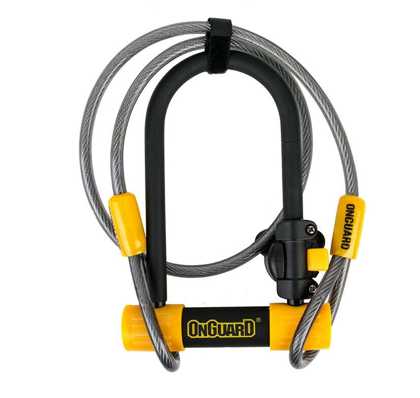 

Велозамок Onguard U-lock 8015M BULLDOG Medium DT 90x175 Чорний з жовтим