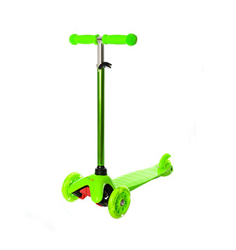 

Самокат алюминиевый iTrike светящиеся колеса R91017-BB3-013-4-H-Green Зелёный