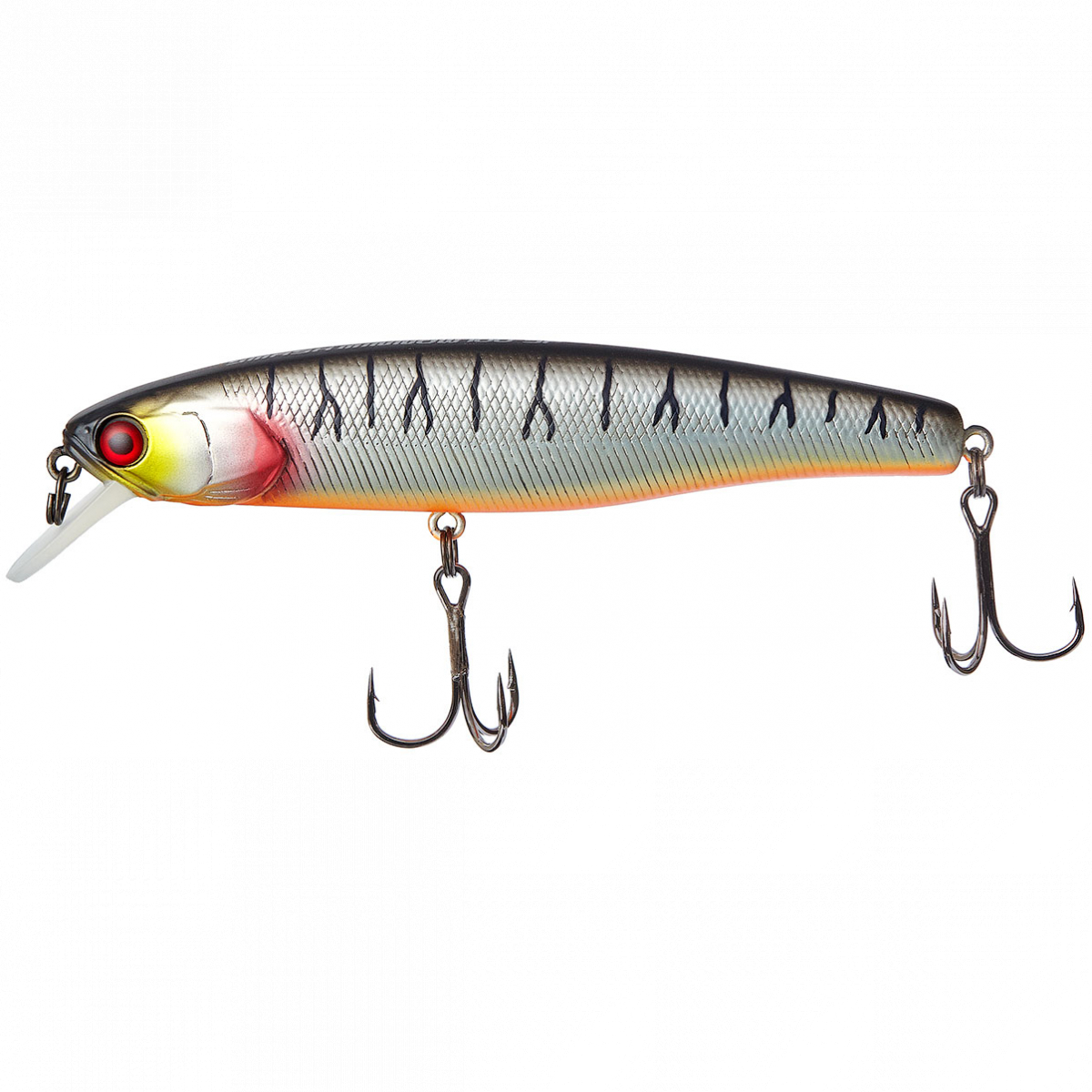 

Воблер Jackall Smash Minnow 100SP 100мм 16,6г UV Mat Silver Tiger