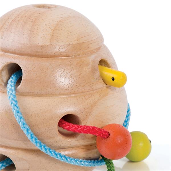 

Деревянная шнуровка Guidecraft Manipulatives Улей (G6802)