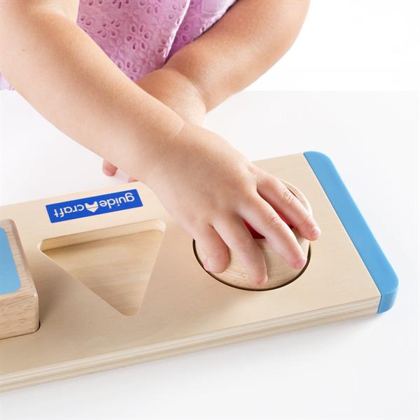 

Деревянный сортер Guidecraft Manipulatives Простые фигуры (G6743)