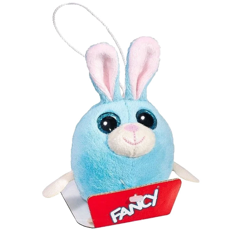 

Игрушка брелок мягкая Глазастик Зайчик Fancy AS104309