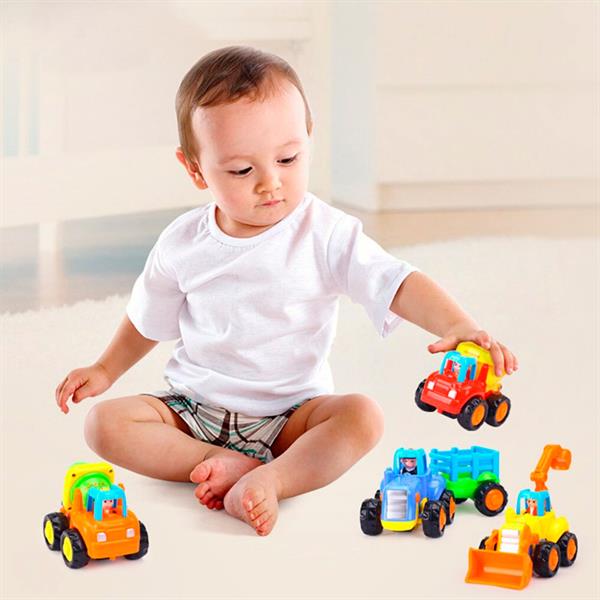 

Набор игрушечных машинок Hola Toys Фермерская техника, 4 шт. (326)
