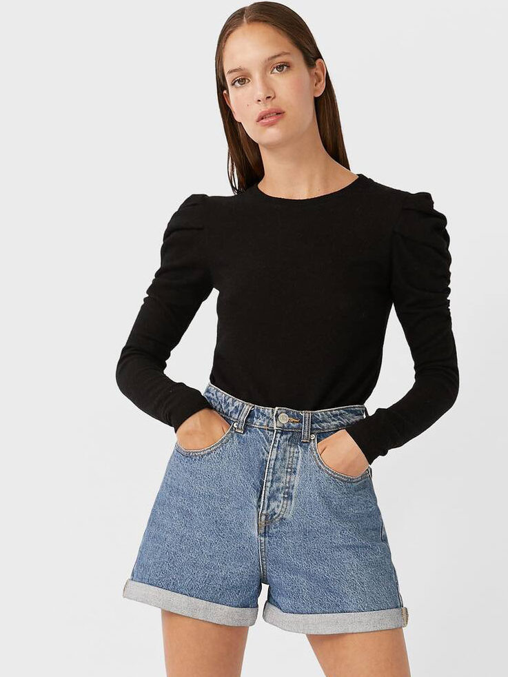 

Джемпер Stradivarius 02590681001  Черный, Джемпер Stradivarius 02590681001 S Черный