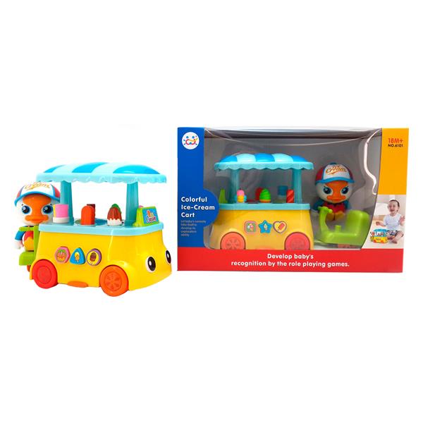 

Музыкальная игрушка Huile Toys Утенок с мороженым (6101)