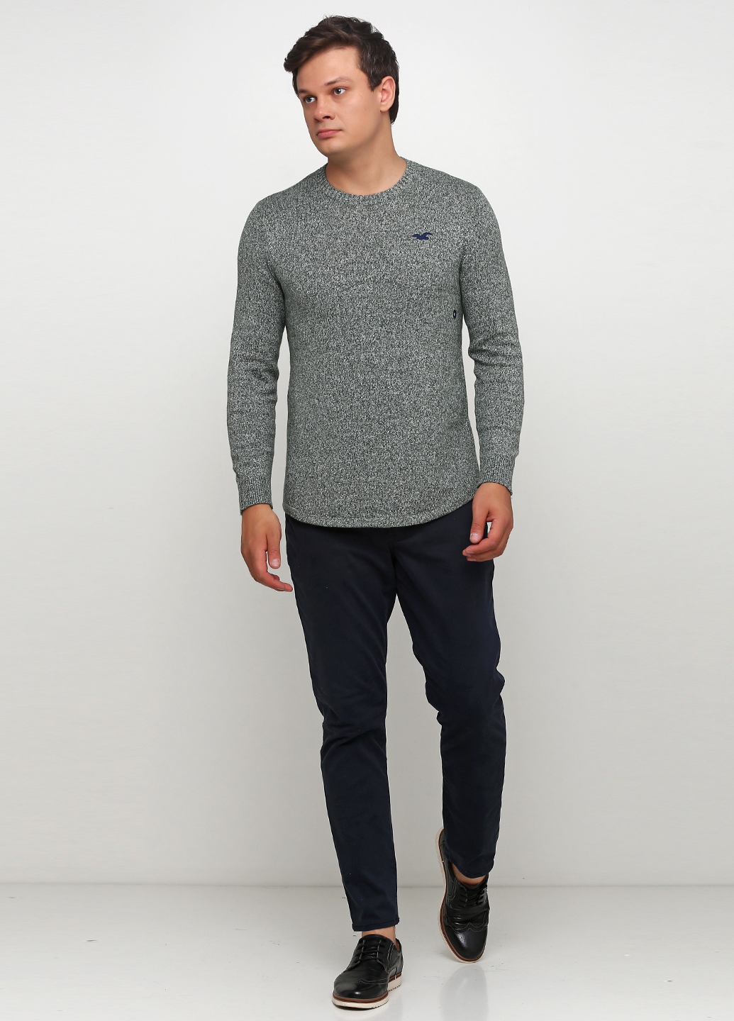 

Брюки мужские - брюки Skinny Abercrombie & Fitch AF7335M 32/32 Темно-синий